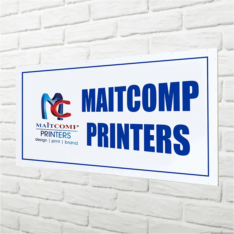 Chromadek sign printing in Cape Town