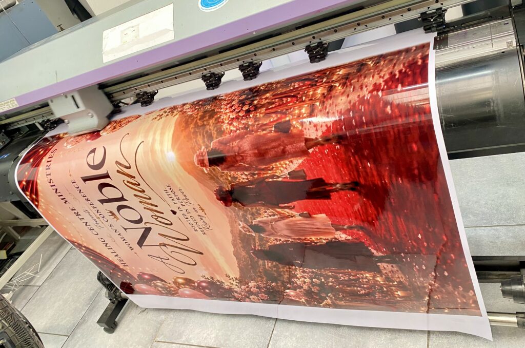 romotional vinyl printing by Maitcomp Printers