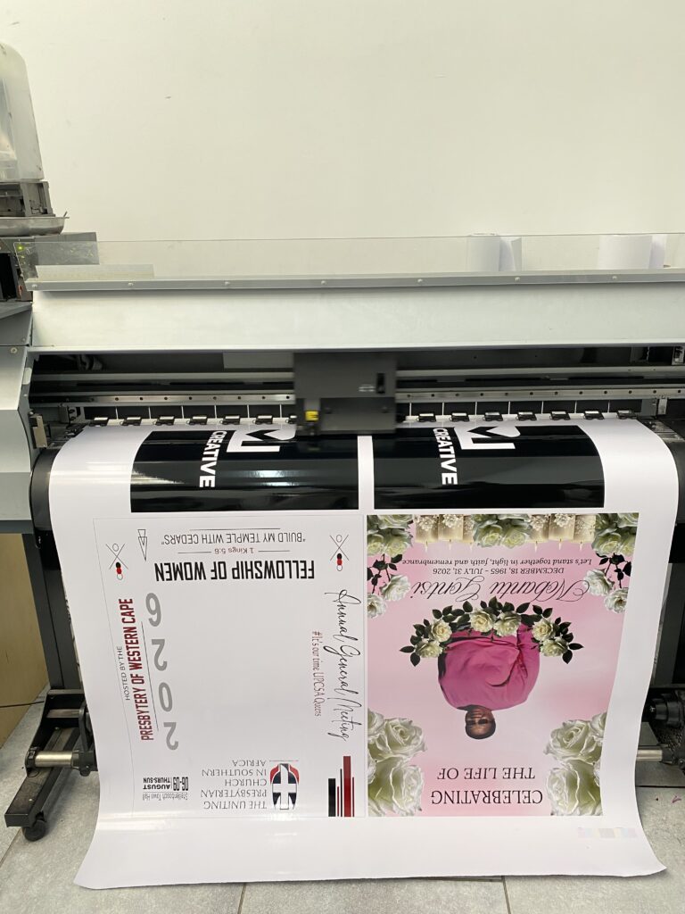 Professional vinyl printing in Cape Town by Maitcomp Printers