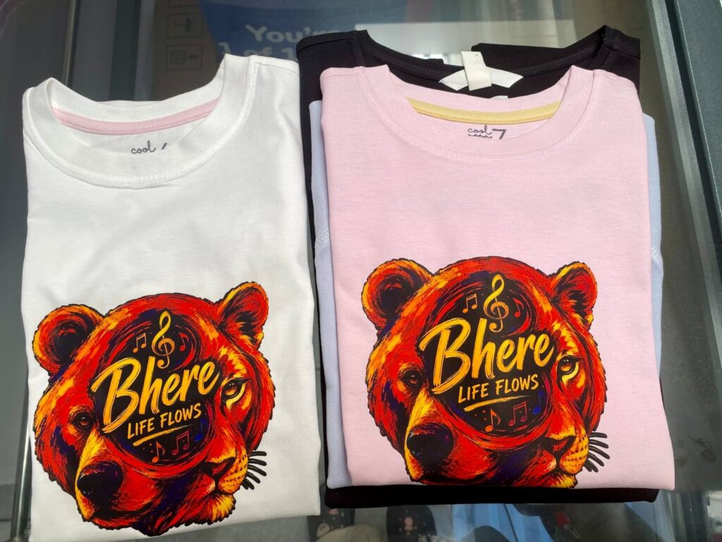 Custom printed T-shirts for businesses and events